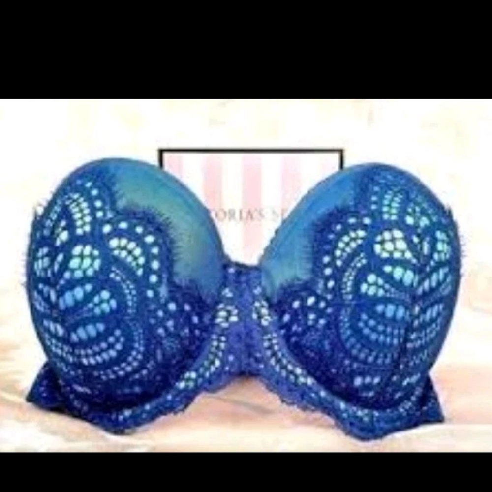 Victoria Secret Dream Angels Multi-Way* Bra 34DDD Strapless Lace Lined Underwire